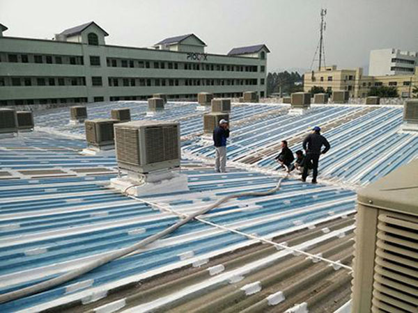 施工金属屋面防水手段