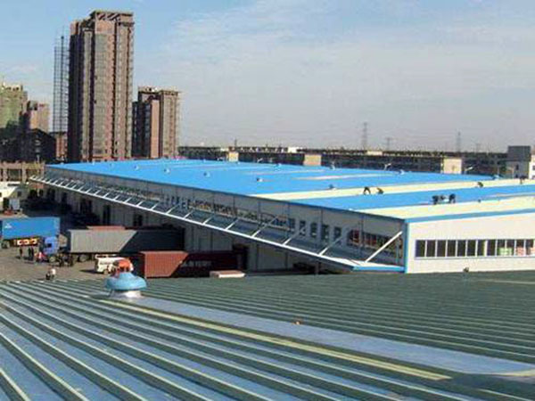 施工金属屋面防水
