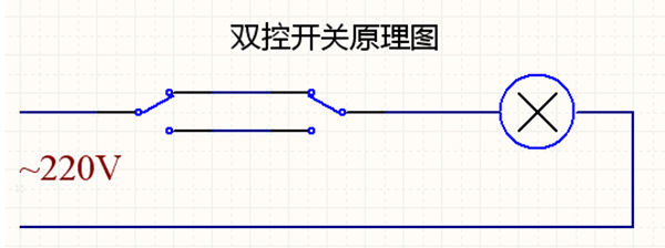 双控开关的接线方法 双控开关接线图 双控开关怎么接单控