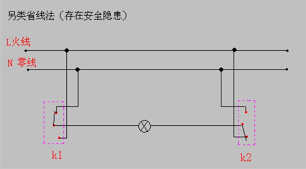 双控开关的接线方法 双控开关接线图 双控开关怎么接单控