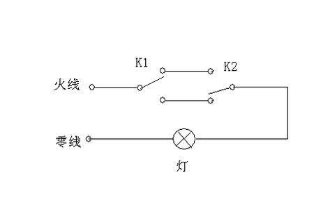 一开一灯怎么接线 二开二灯双控怎么接线