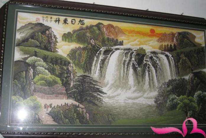 十字绣成品价格表大全之风景类