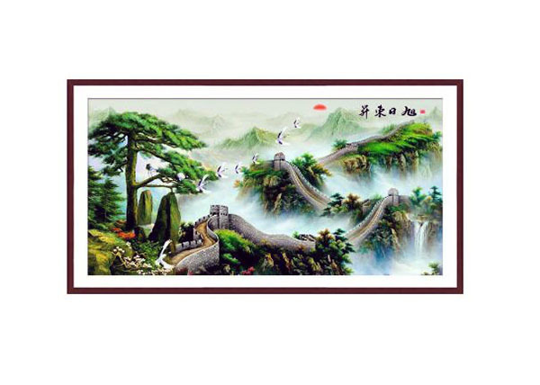 十字绣万里长城