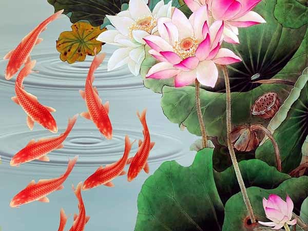 九鱼图适合挂在哪里