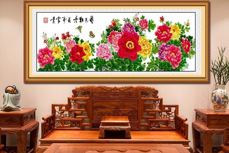 客厅十字绣推荐图