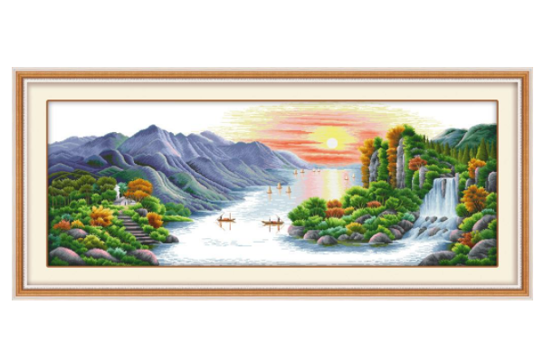 江山如画十字绣多少钱