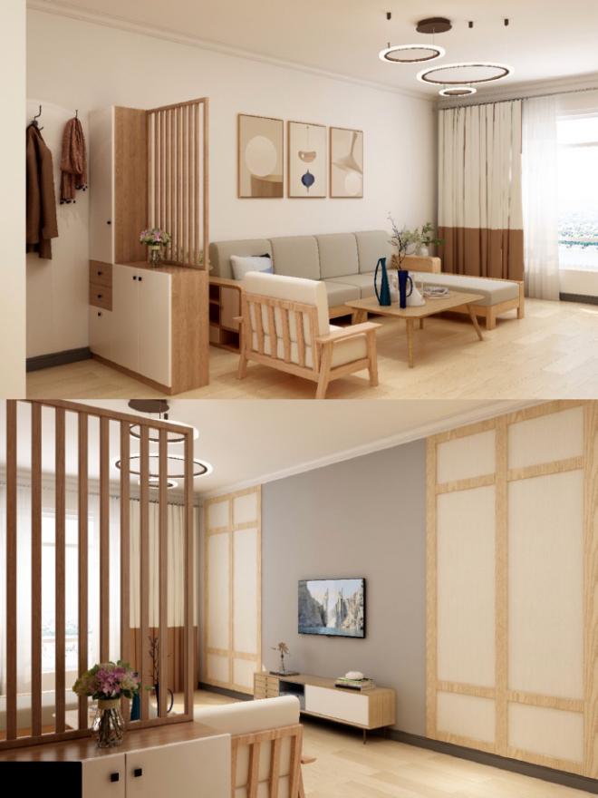 日式小清新裝修效果圖 家居裝修設計圖片