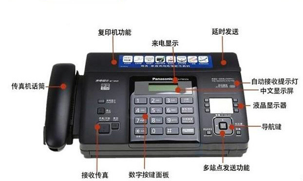 松下872传真机简介
