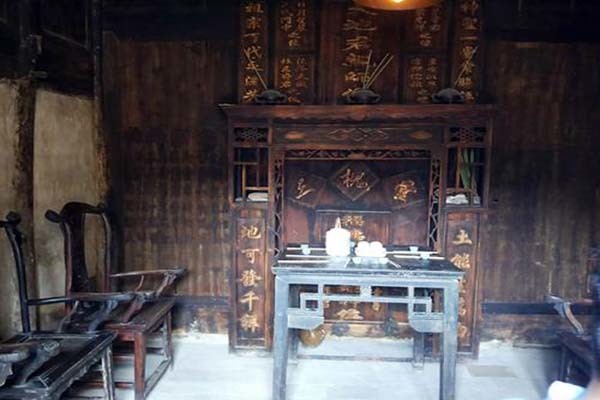 堂屋中堂挂什么画*