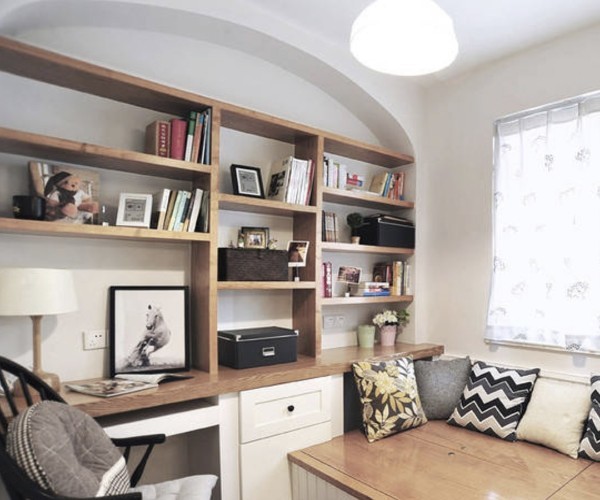 书房卧室一体怎么设计 没有书房书桌在家里哪个位置比较好