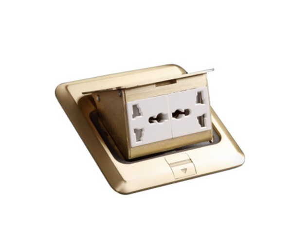 地板插座安装和防水方法