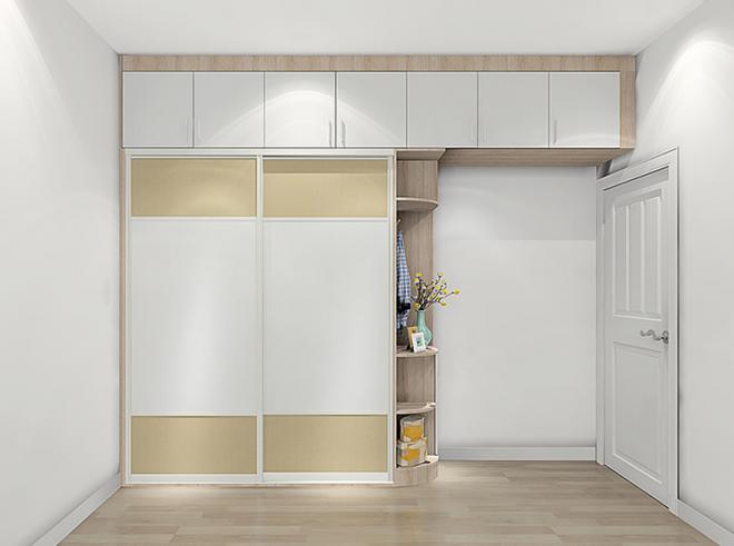 现代简约风格卧室壁柜的款式效果图