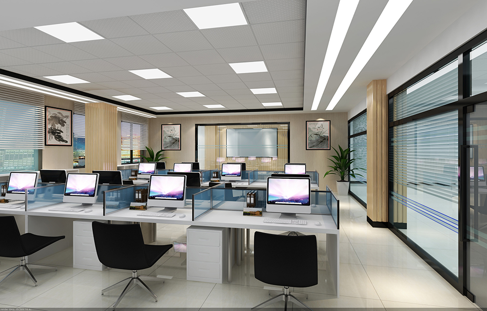 300平办公室设计装修方案 办公室装修效果图