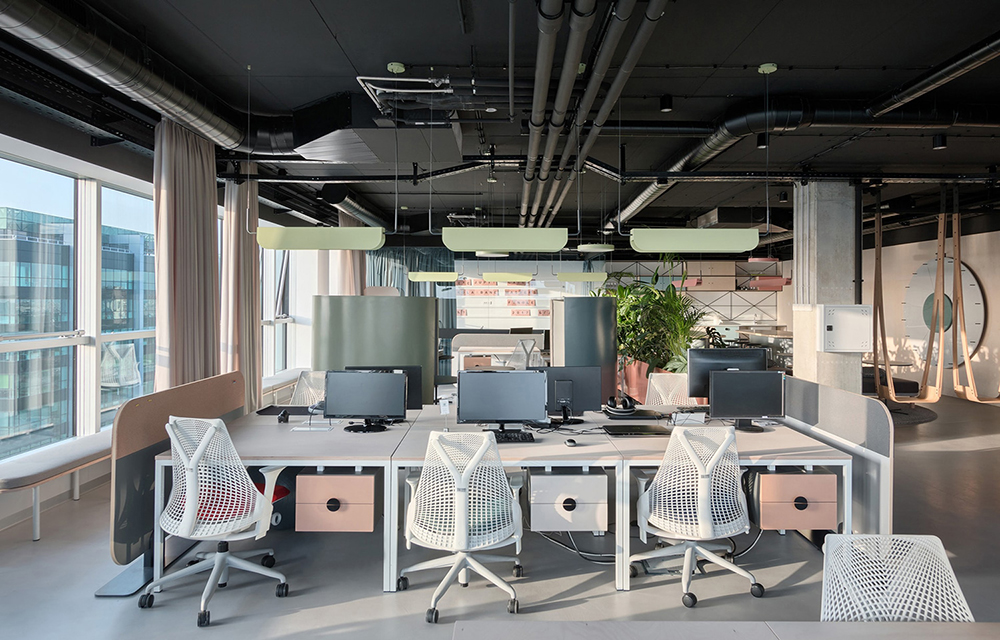300平办公室设计装修方案 办公室装修效果图