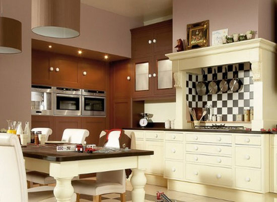 欧式风格装修效果图厨房 欧式装修厨房设计