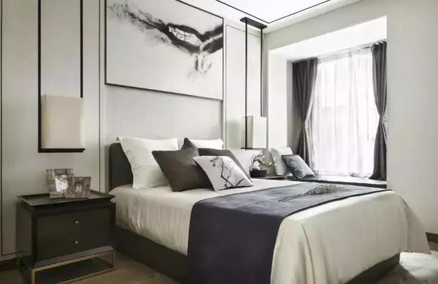 新中式风的卧室设计 中式室内设计图片大全