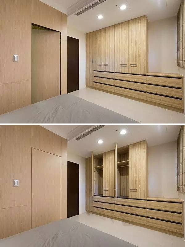 室内装修壁柜效果图大全 又有颜值还实用壁柜设计