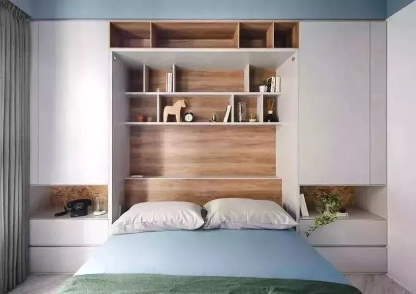 小户型卧室装修设计效果图 储物空间多又好看