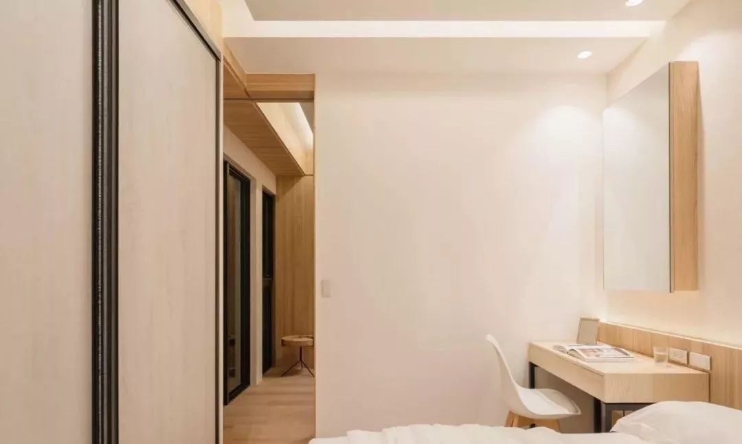 56平日式风小户型二居室装修效果图 营造满满的舒适感