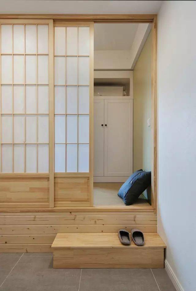 68平的小户型二居室装修效果图 榻榻米家居设计