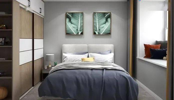 10款小户型卧室色彩搭配 家居装修效果图