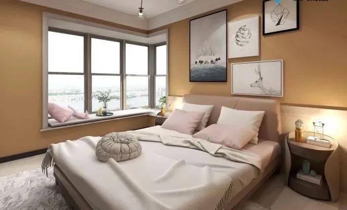 10款小户型卧室色彩搭配 家居装修效果图