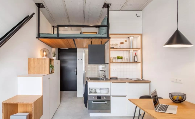 南平18平米学生公寓怎么装修将空间利用好
