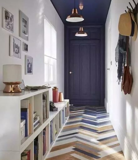 汉中地板装修怎么设计瓷砖+木地板双拼？