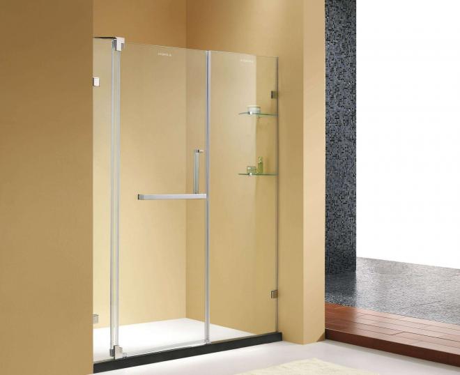 15平米卫生间现代风格浴室门隔断装修效果图