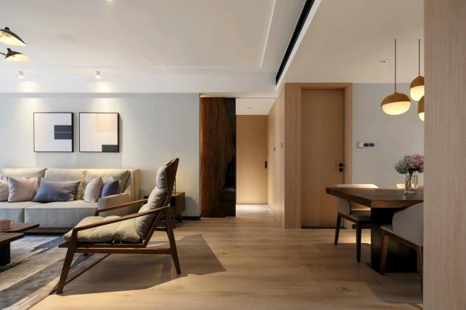 北欧风格中原木色的质朴和精致效果图 小户型家居装修